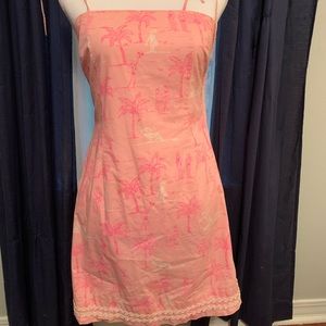 Lilly Pulitzer pink surfer dress